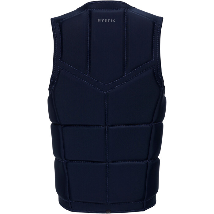 2024 Mystic Mnner Star Front Zip Wake Impact Vest 35005.240245 - Navy